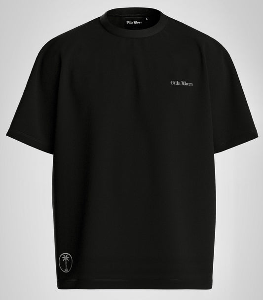 VILLA BORN WINGED KEY TEE  - BLACK/GRAY