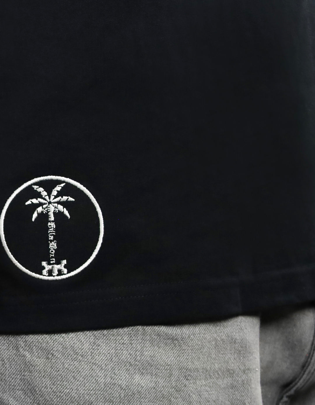 VILLA BORN WINGED KEY TEE  - BLACK/GOLD