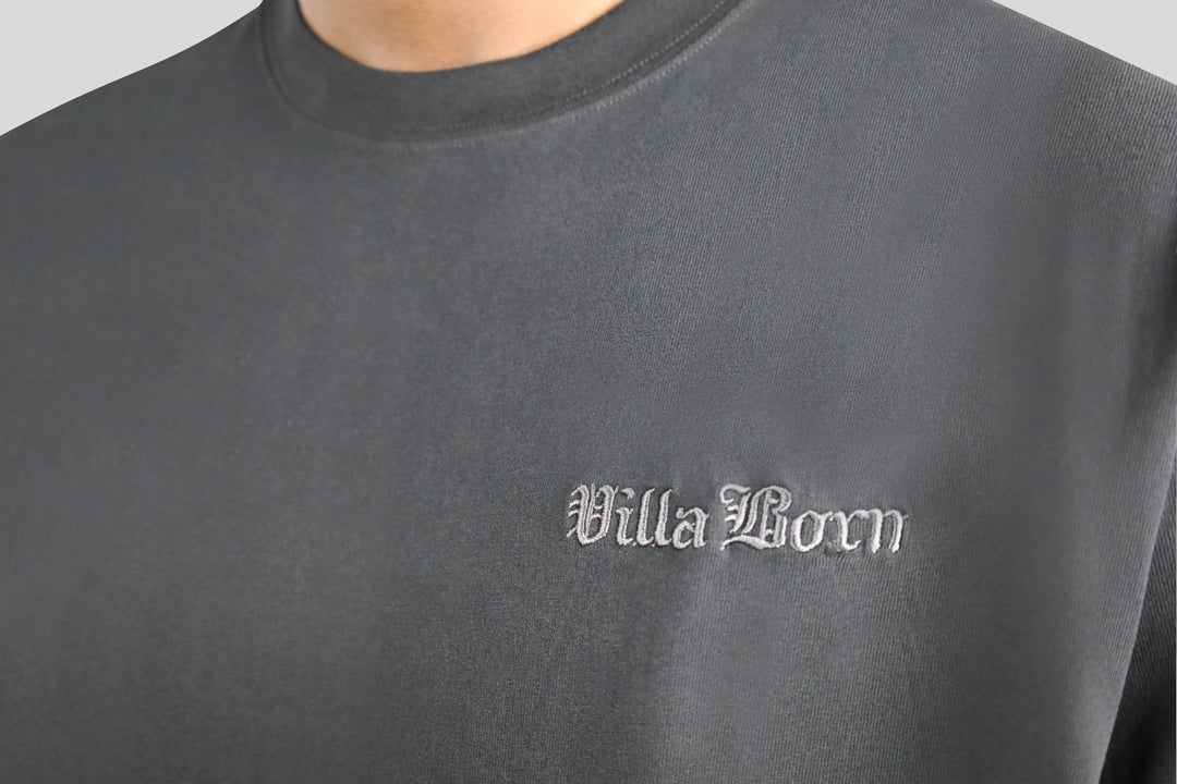HERITAGE PALM/KEY TEE - BLACK/GRAY