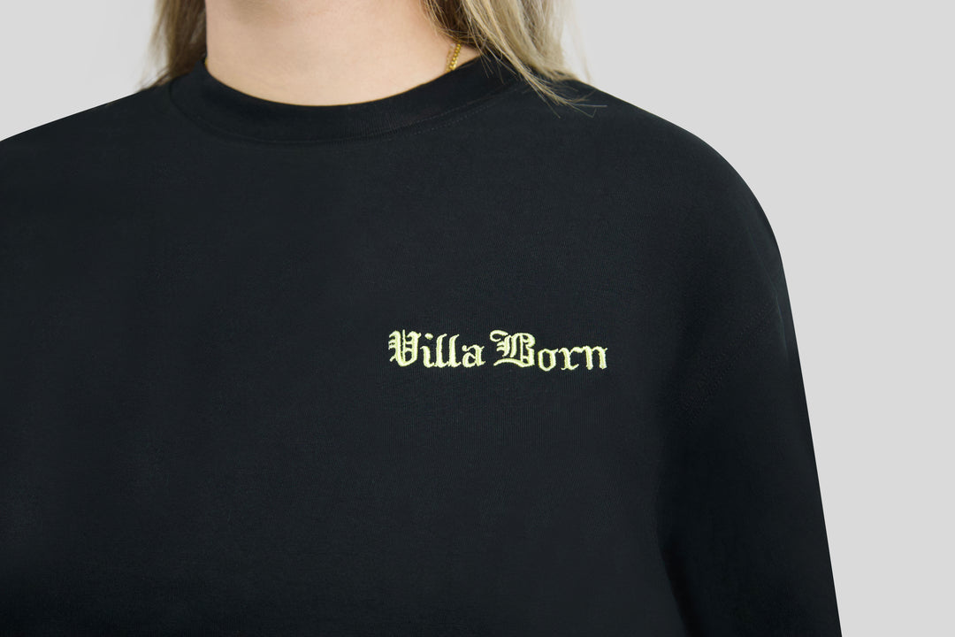HERITAGE PALM/KEY T-SHIRT - BLACK/GOLD